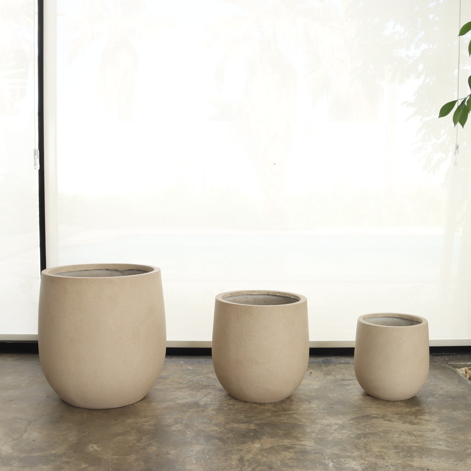 حوض فايبر جلاس (بيج)