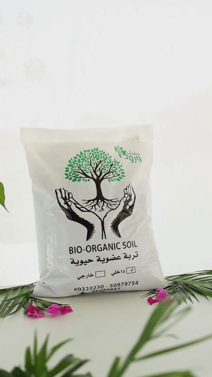 تربة عضوية للنباتات الداخلية